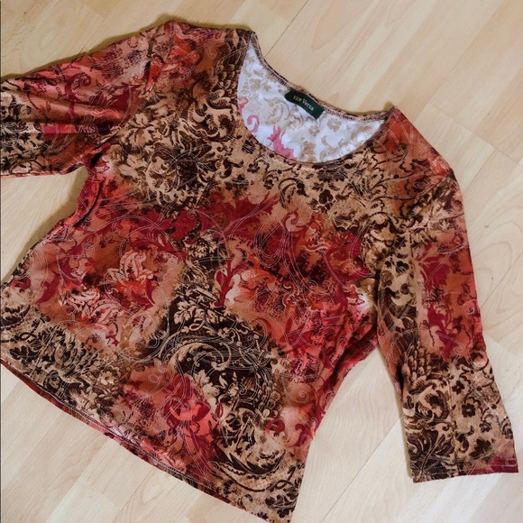 VINTAGE soft 3/4 sleeves top ππππ§‘ Y2K - Picture 7 of 10